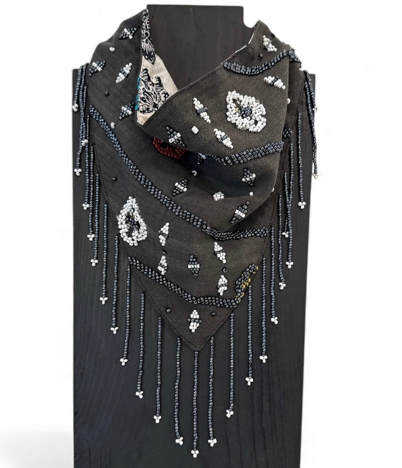 Antique Sarong from Timor Bandana Necklace - Very Rare