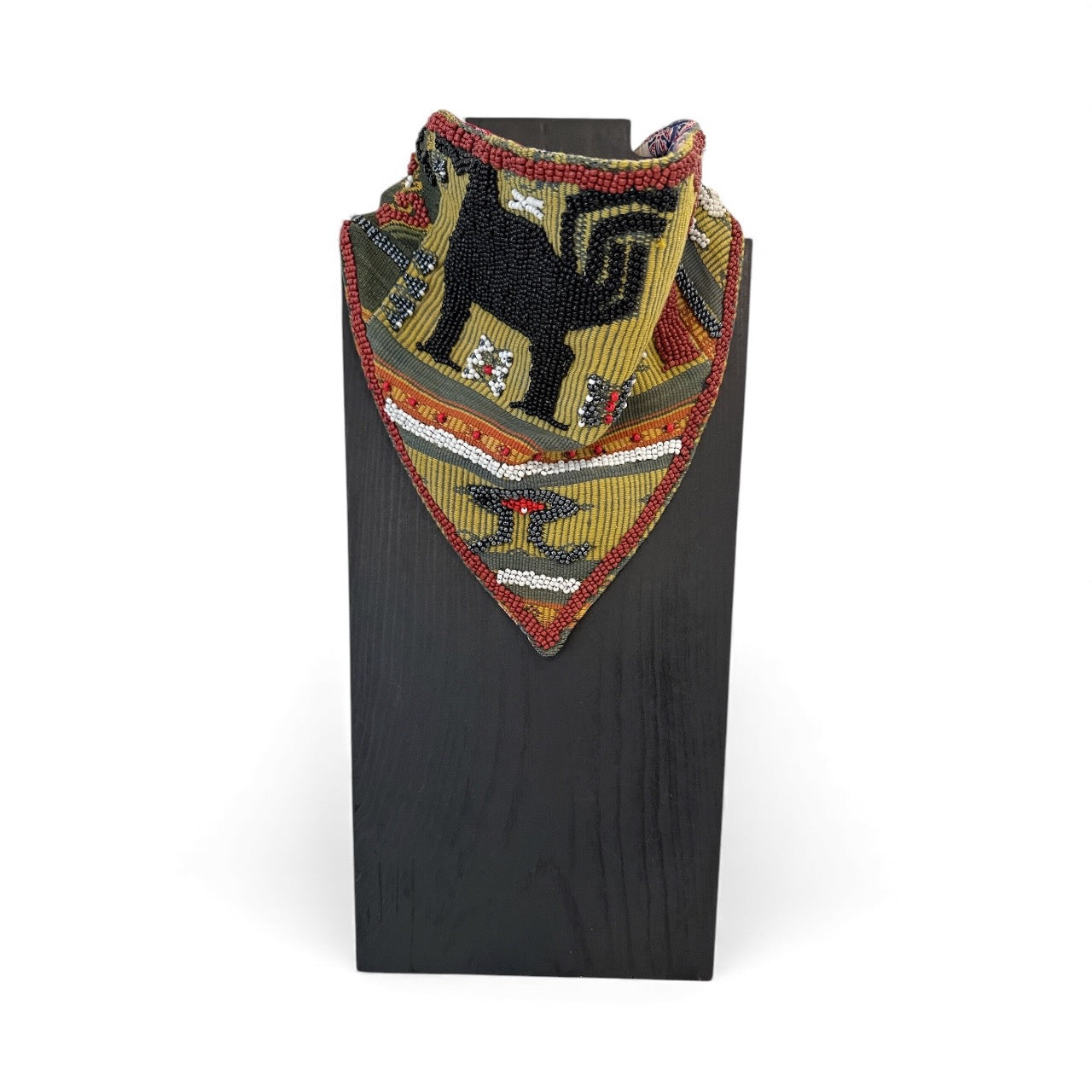 Rare Embroidered Bandana from Sumba 1