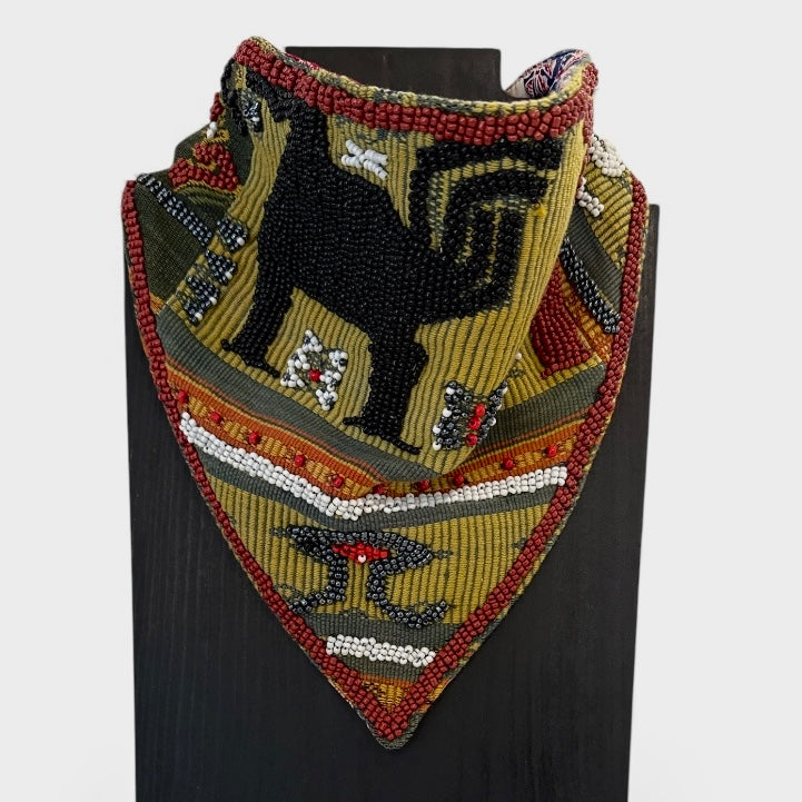 Rare Embroidered Bandana from Sumba 1