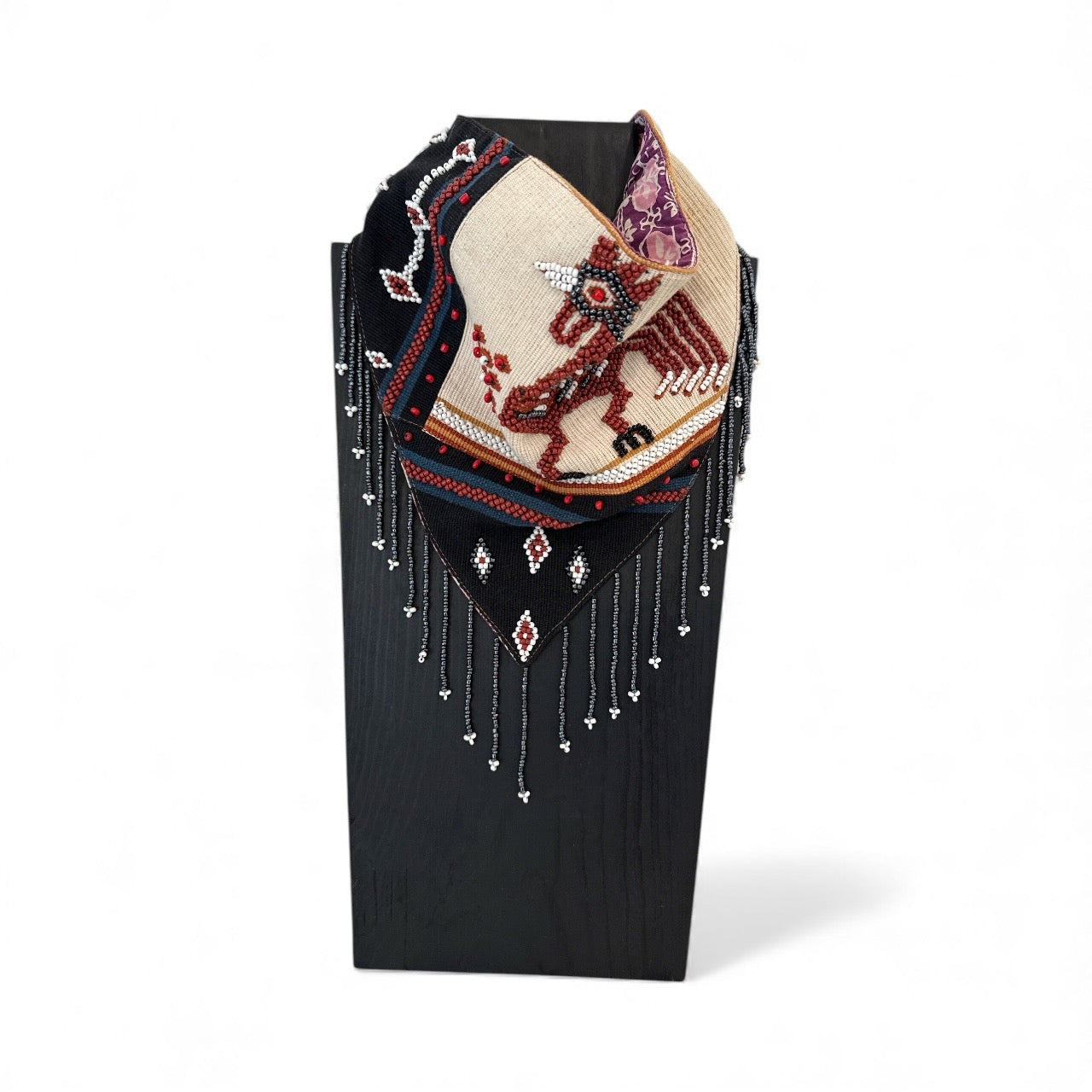 Rare Embroidered Bandana from Sumba 2